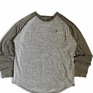 Hurley long sleeve baseball tee